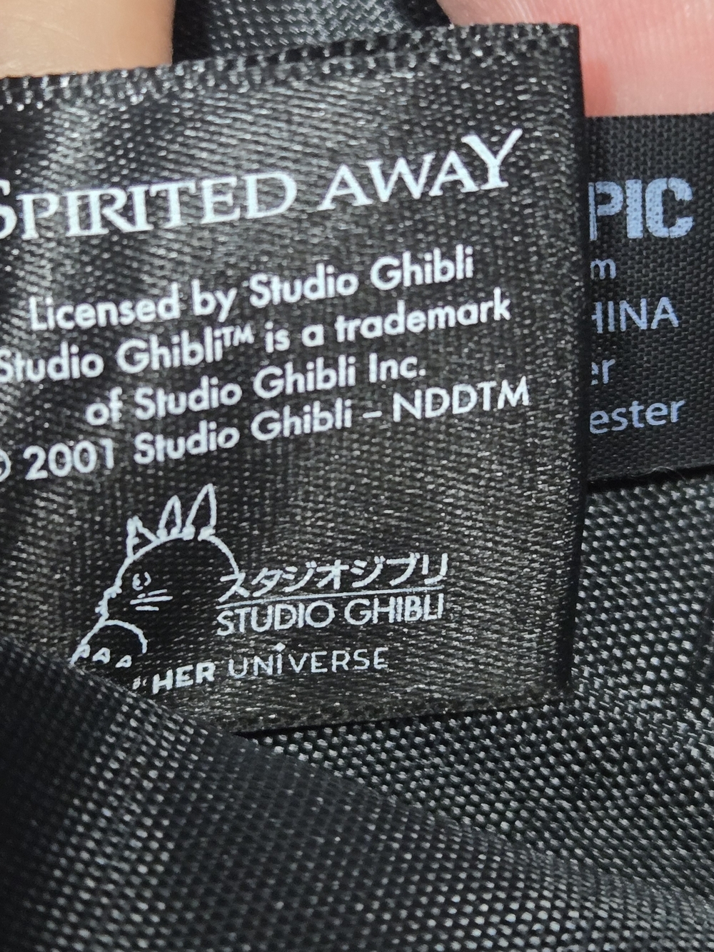 Studio Ghibli Spirited Away Backpack Soot Sprites Slouch Drawstring School Retro - Picture 11 of 14